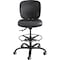 Safco Heavy Duty Stool, 26"x26"x39"to48-1/2", BK/ Vinyl Seat SAF3394BV - alternate 1